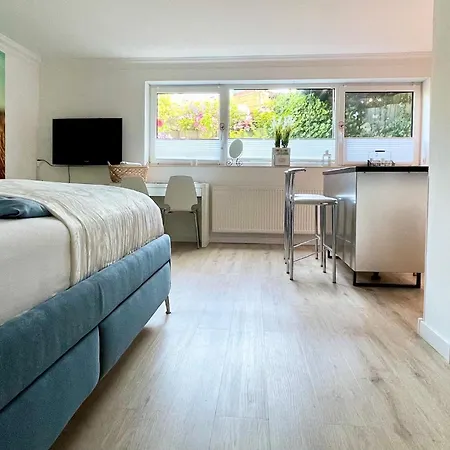 Apartment 'ein Bett Im Kornfeld', Kueche, 30qm, Souterrain Welver