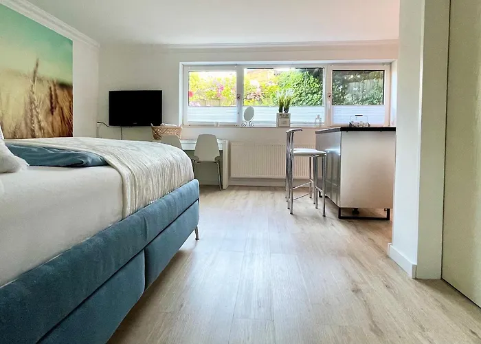 Appartamento 'ein Bett Im Kornfeld', Kueche, 30qm, Souterrain Welver